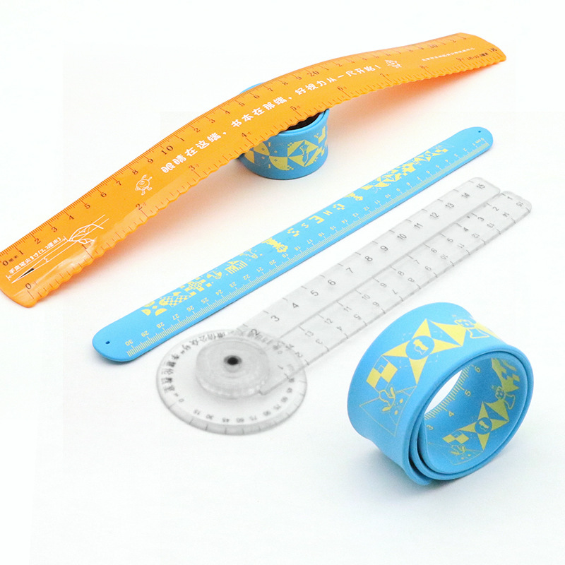 Manufacturer Customized Ruler Creative Cartoon Ruler Logo Advertising Ruler Student Ruler Hard Ruler