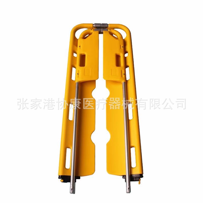 Wholesale Pe Stretcher Plastic Shovel-Type Retractable Emergency Rescue X-Ray Transparent Shovel-Type Cross-Border Retractable Portable