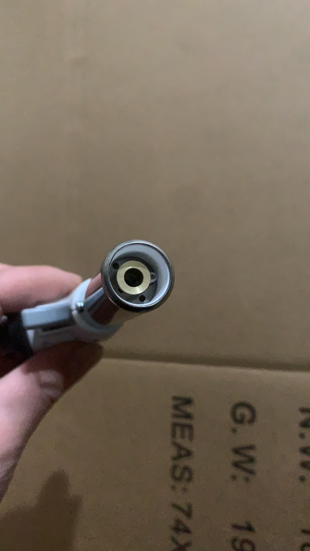 Cassette gas torch 920 white white 920 torch with ceramic ring