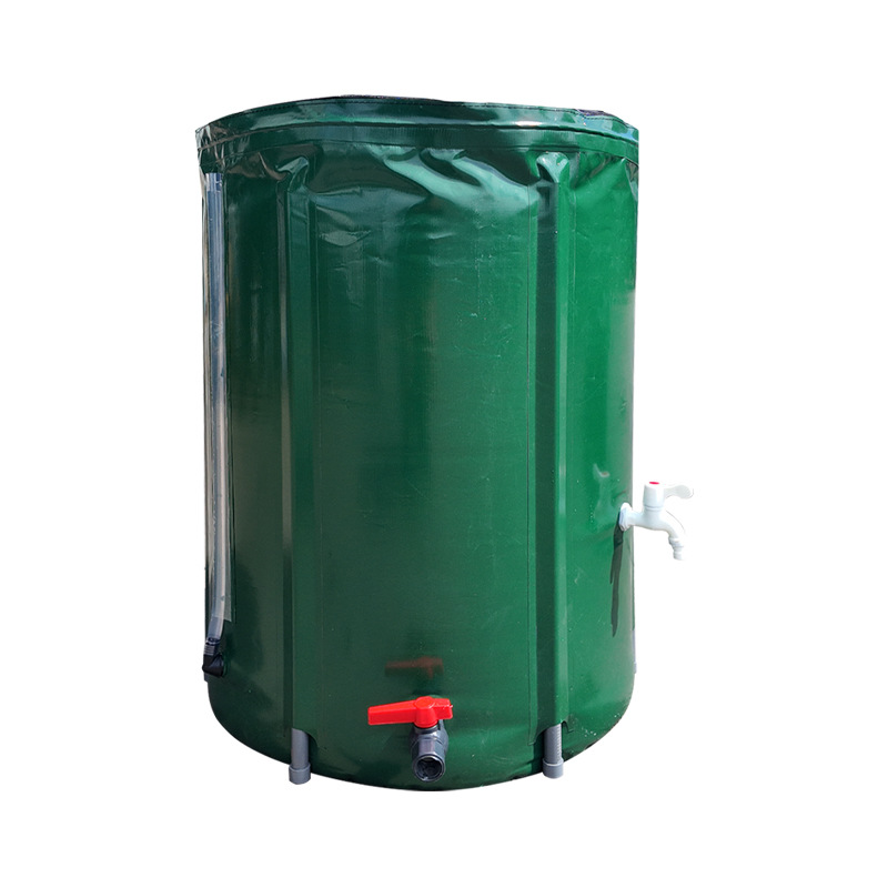 Outdoor Rainwater Collection Bucket Gardening Garden Water Storage Bucket PVC Household Folding Portable Water Storage Bucket Car Washing Bucket