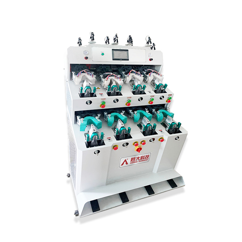 Shengda Technology Guangdong is suitable for different shoe types, intelligent horizontal four-hot four-cold heel setting machine factory outlet