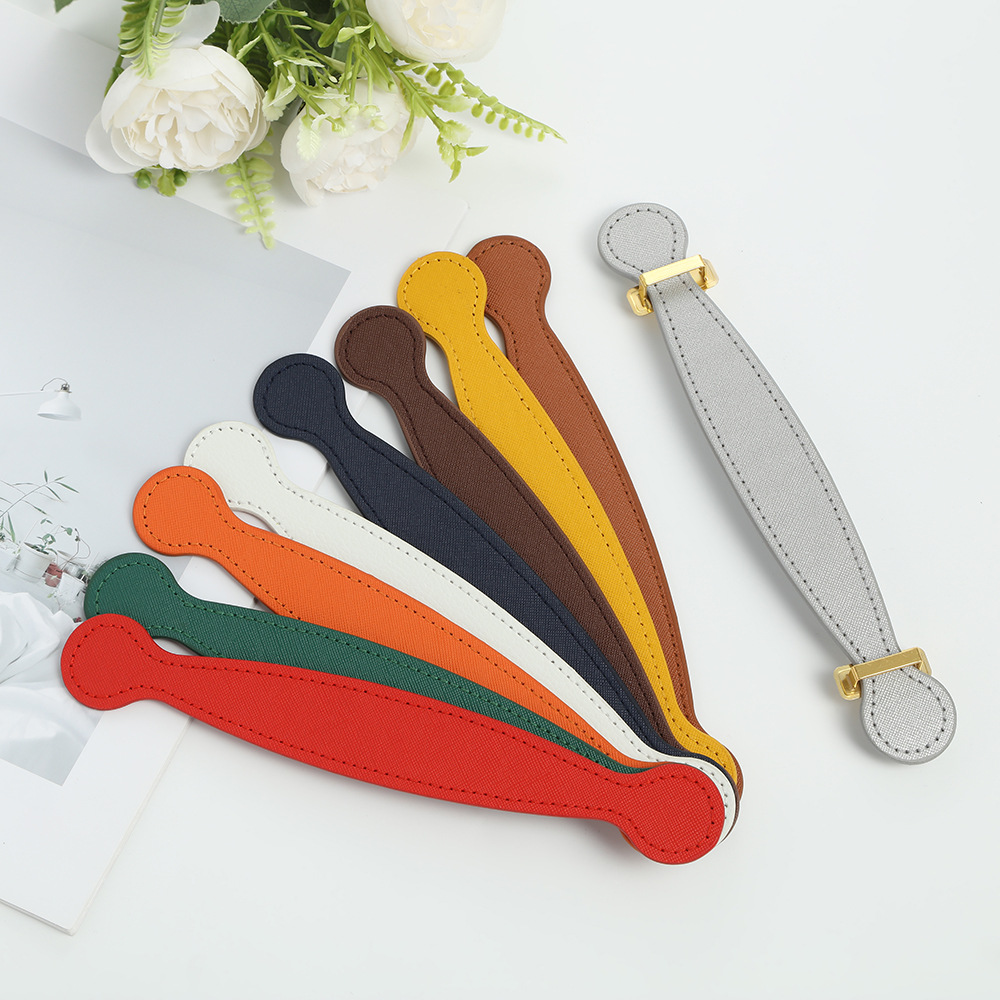 Handle Leather Handbag Pu Handle Mid-Autumn Festival Packaging Box Leather Handbag Leather Handle Leather Handbag