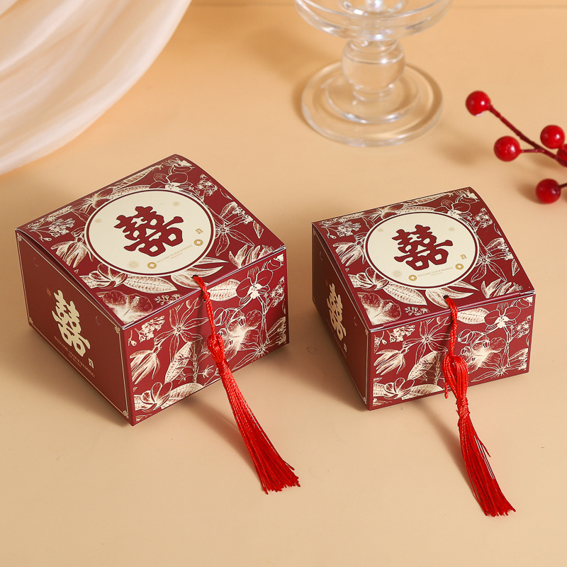 Новая праздничная коробка для конфет 2025 года, упаковка для подарков