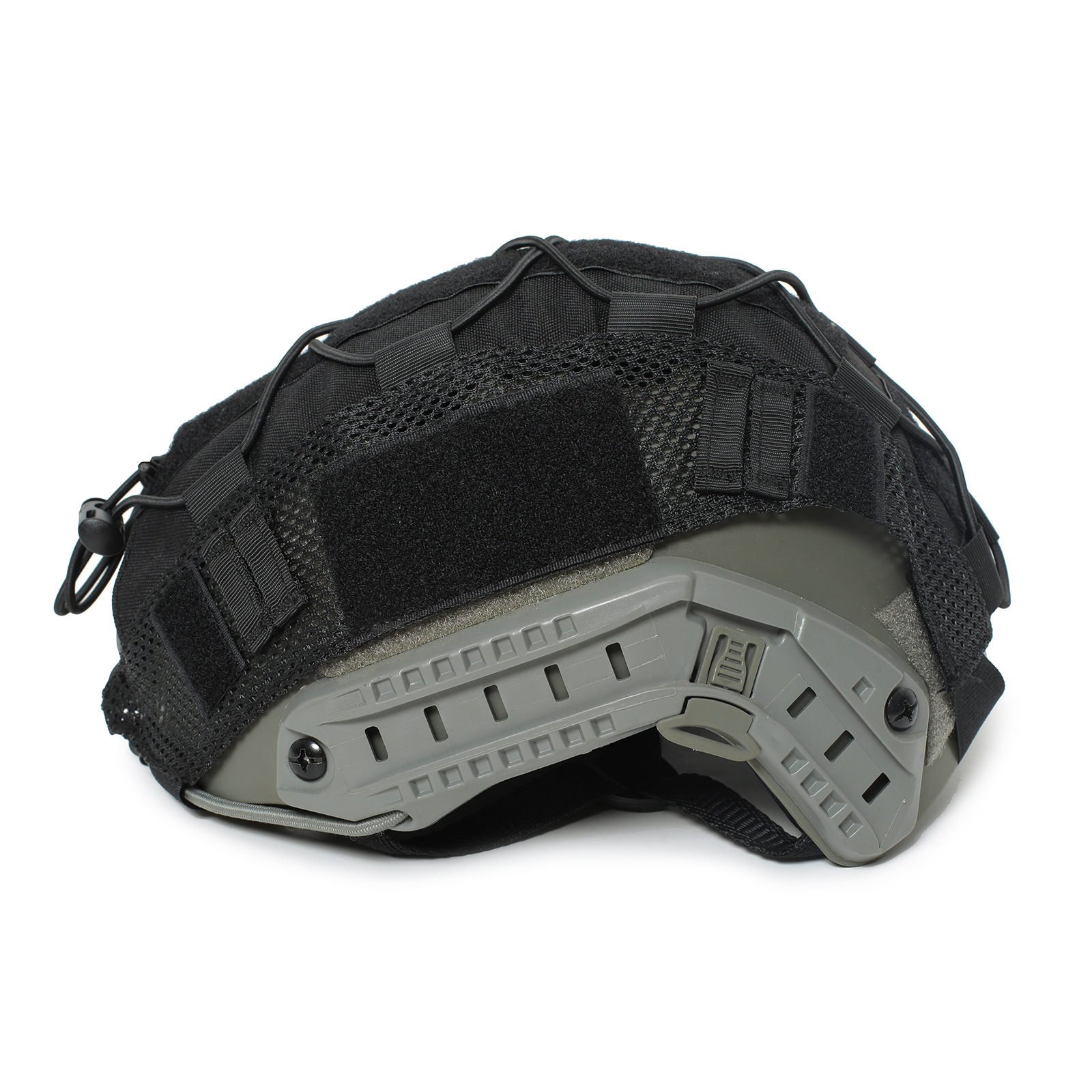 Outdoor Tactical Helmet Protective Cover Fast Helmet Cloth Camouflage Helmet Cover Real Person Cs Camouflage Head Tactical Equipment