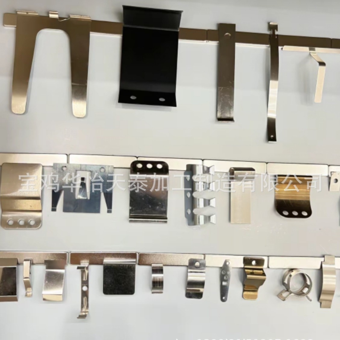 Local military grade hardware stamping parts, stainless steel shrapnel, spring sheet, buckle, available for small batch