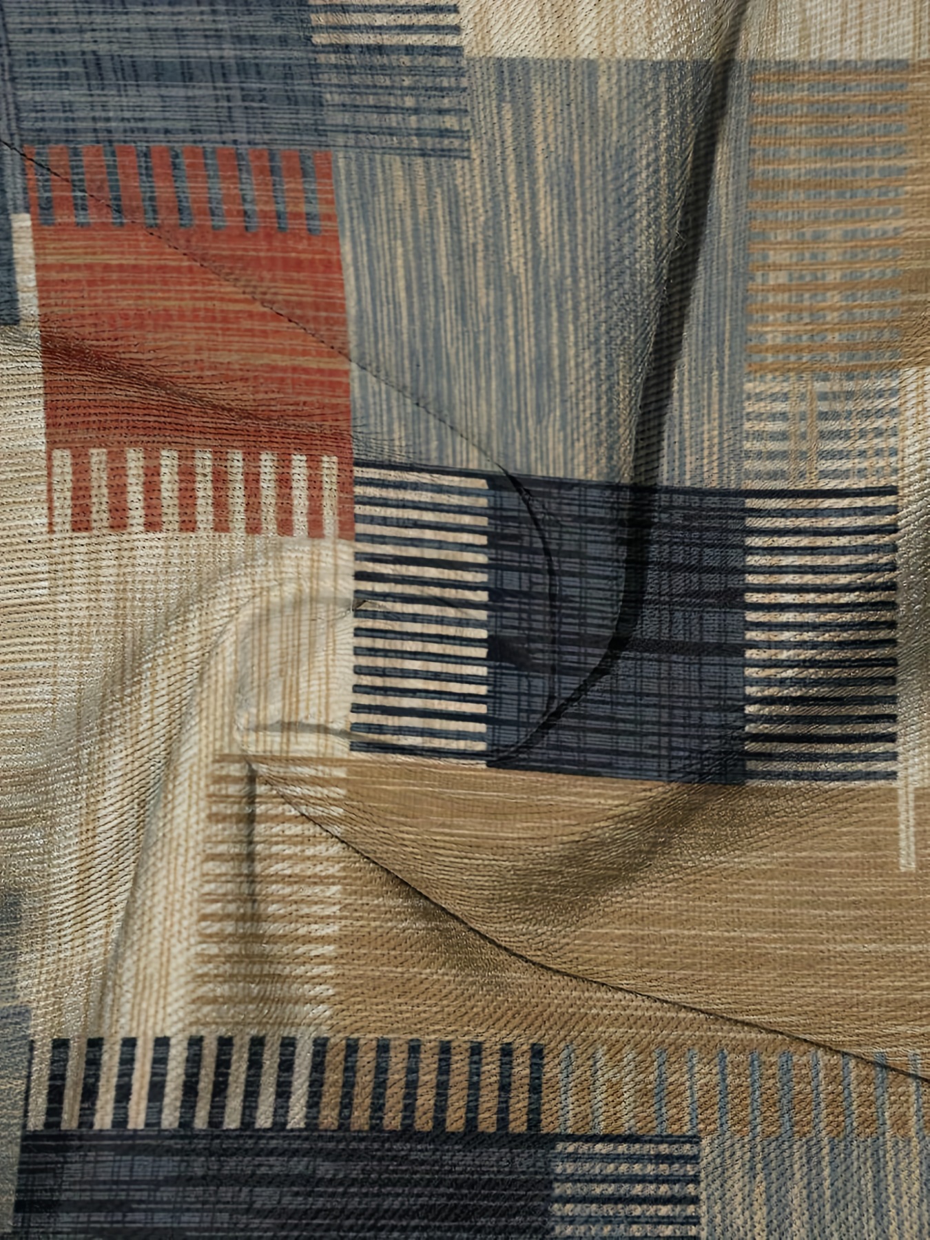 Women's Retro 3D Print Wide-Leg Jeans - Ombre Wash Denim