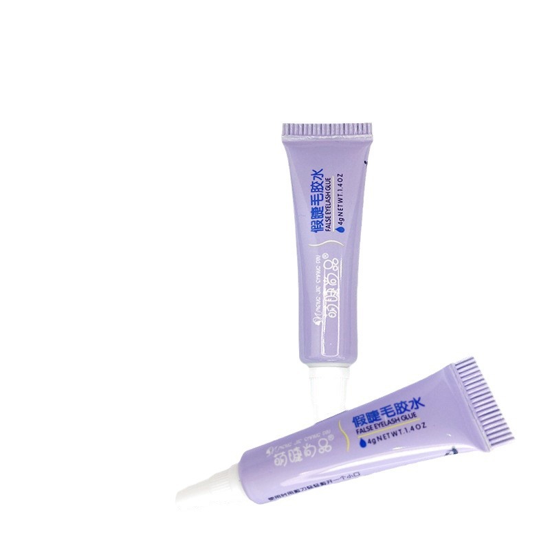 Cute eyelashes 4g makeup artist with glue false eyelash glue single cluster eyelash glue double eyelid glue gift