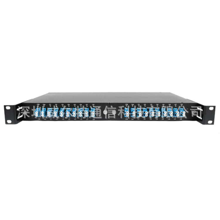 19Inch 1U Rack Mount Equipment 8 Channel 100Ghz Dual Fiber Optical Multiplexer/Demultiplexer Dwdm Equipment