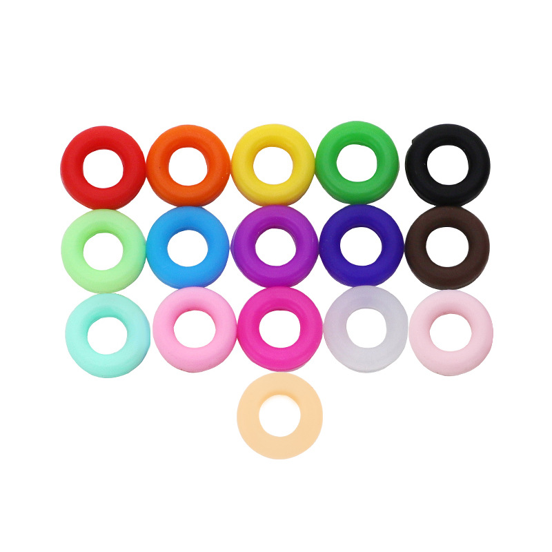 Yage's New Anti-Slip Silicone Ring Candy-Colored Large and Small Two Specifications of Kidsren's Frames Anti-Slip and Anti-Fall Ear Holders