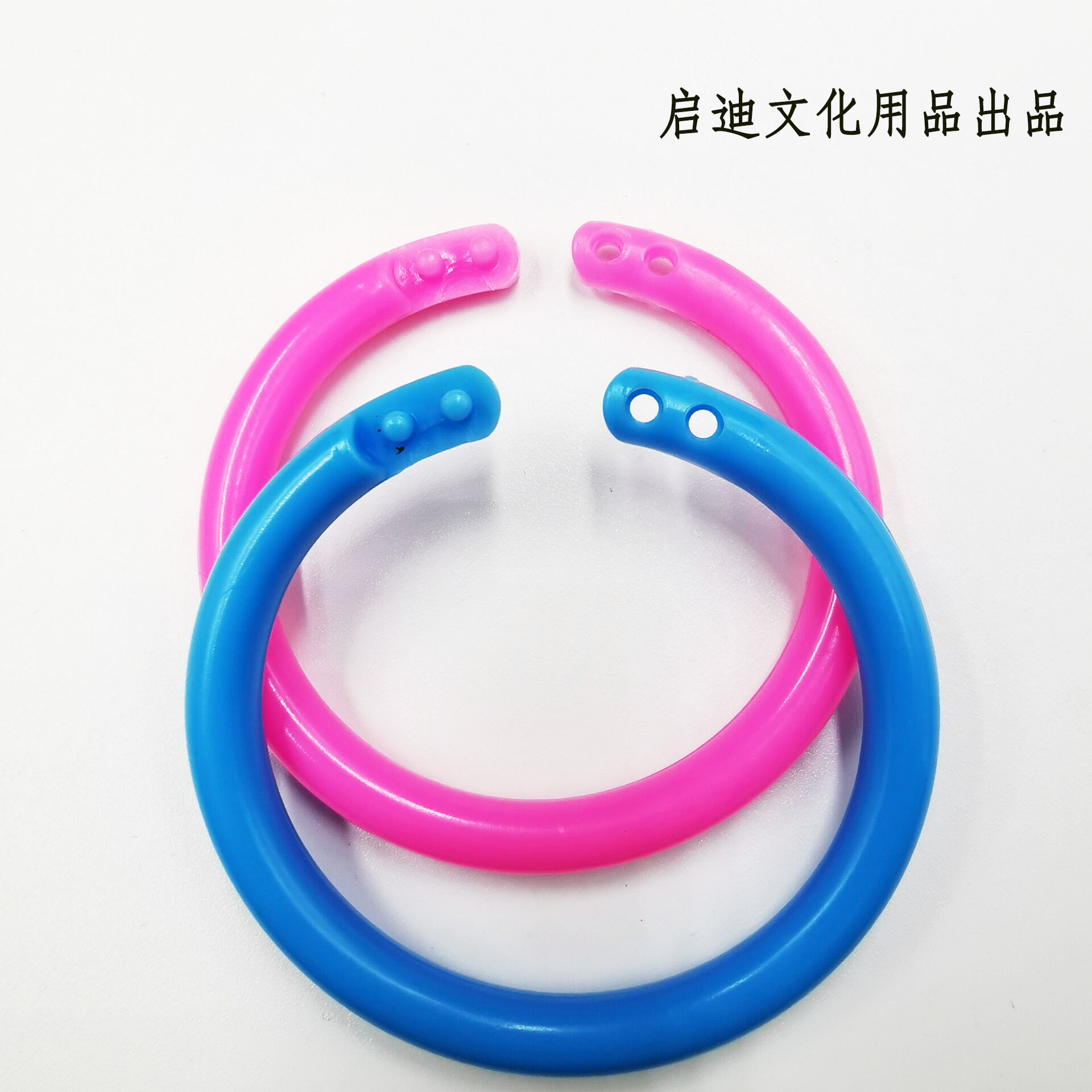 Source manufacturers 15mm-40mm model color double buckle book ring card ring binding loose-leaf hand account ring open ring
