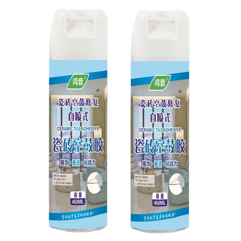 Hongyin tile empty drum glue penetration empty drum glue tile empty drum agent tile repair agent self-spraying tile empty drum glue