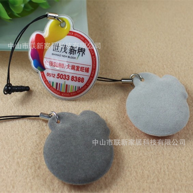 ПВХ очиститель экрана мобильного телефона, аксессуары для мобильных телефонов, подарки