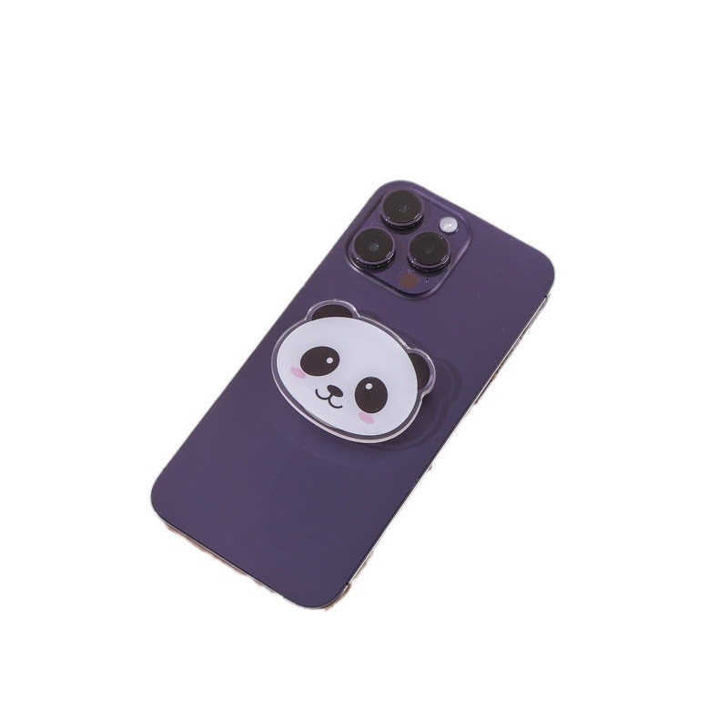 Cartoon Frog Cat Dog Panda Airbag Telescopic Bracket Desktop Swing Bracket Creative Small Gift