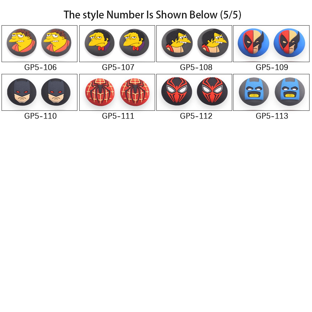 Factory spot PS4 rocker cap PS5 silicone cap XBOXONE gamepad button cap 3D silicone protective cap