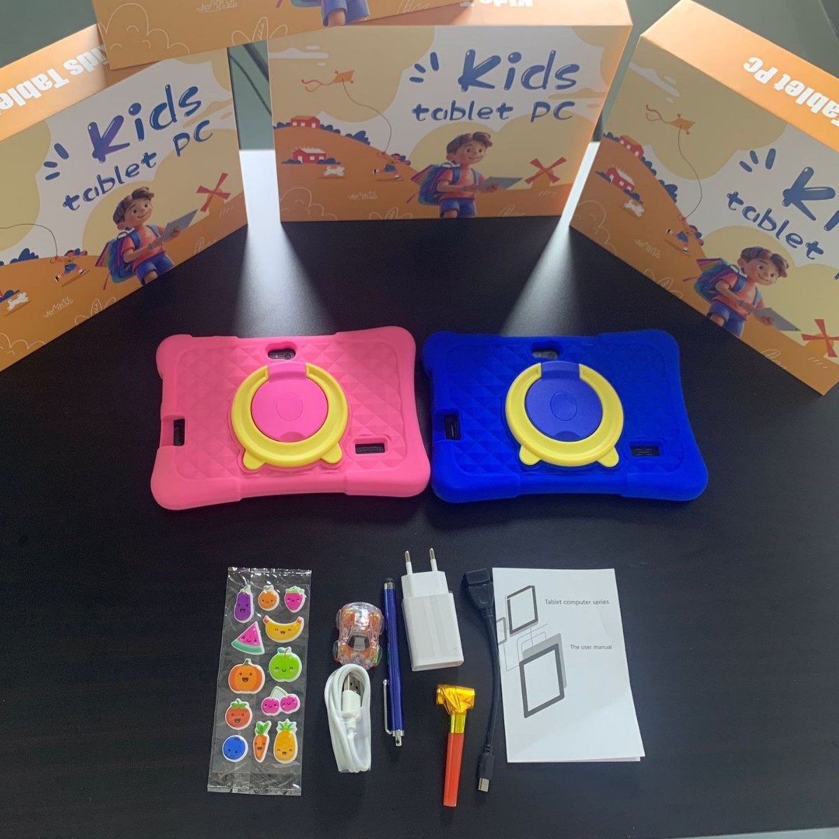 Кросс-бордерный A133 четырехъядерный 7-дюймовый детский планшет, компьютер для обучения студентов, оптовая продажа программного обеспечения для детей