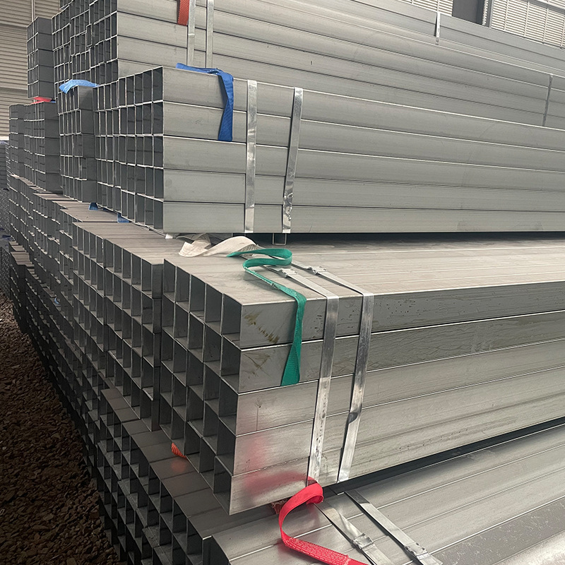 Sun Room Column 275g Zinc Aluminum Magnesium Square Tube S350 Cut 40*40 Zinc Aluminum Magnesium Rectangular Tube in Stock