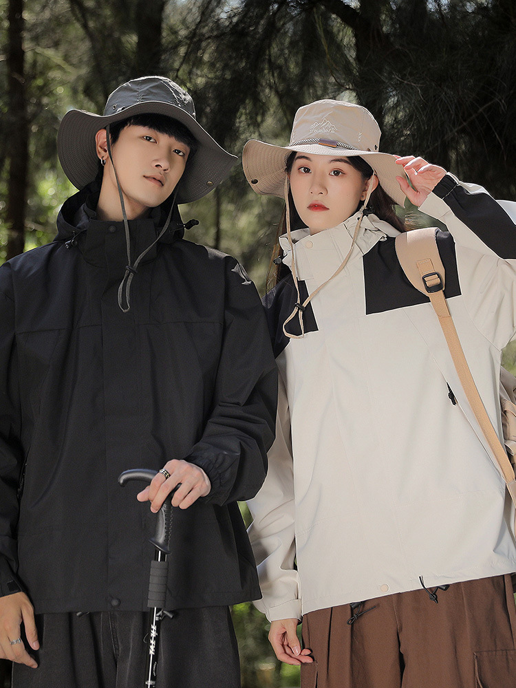 Charge Clothes Couple's Jacket Spring and Autumn New Korean Casual Outdoor Mountaineering Sportswear Men's and Women's Jacket Trendy