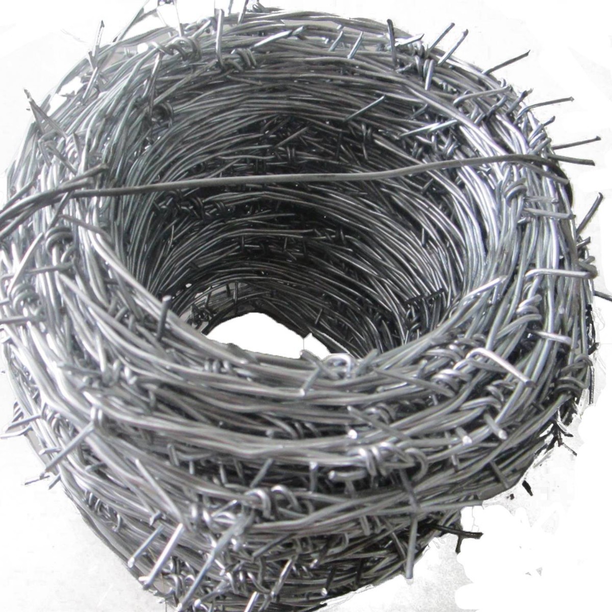 Double-Strand Barbed Wire Encryption Anti-Climbing Anti-Theft Barbed Steel Wire Net for Livestock Fencing, Single-Strand Orchard Wire Mesh Protection