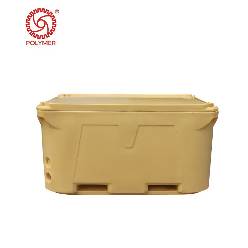 Factory Direct Sales Seafood Transportation Outdoor Double-Layer Thickened Seafood Insulated Box Large Capacity 1000L Rotational Molding Insulated Box