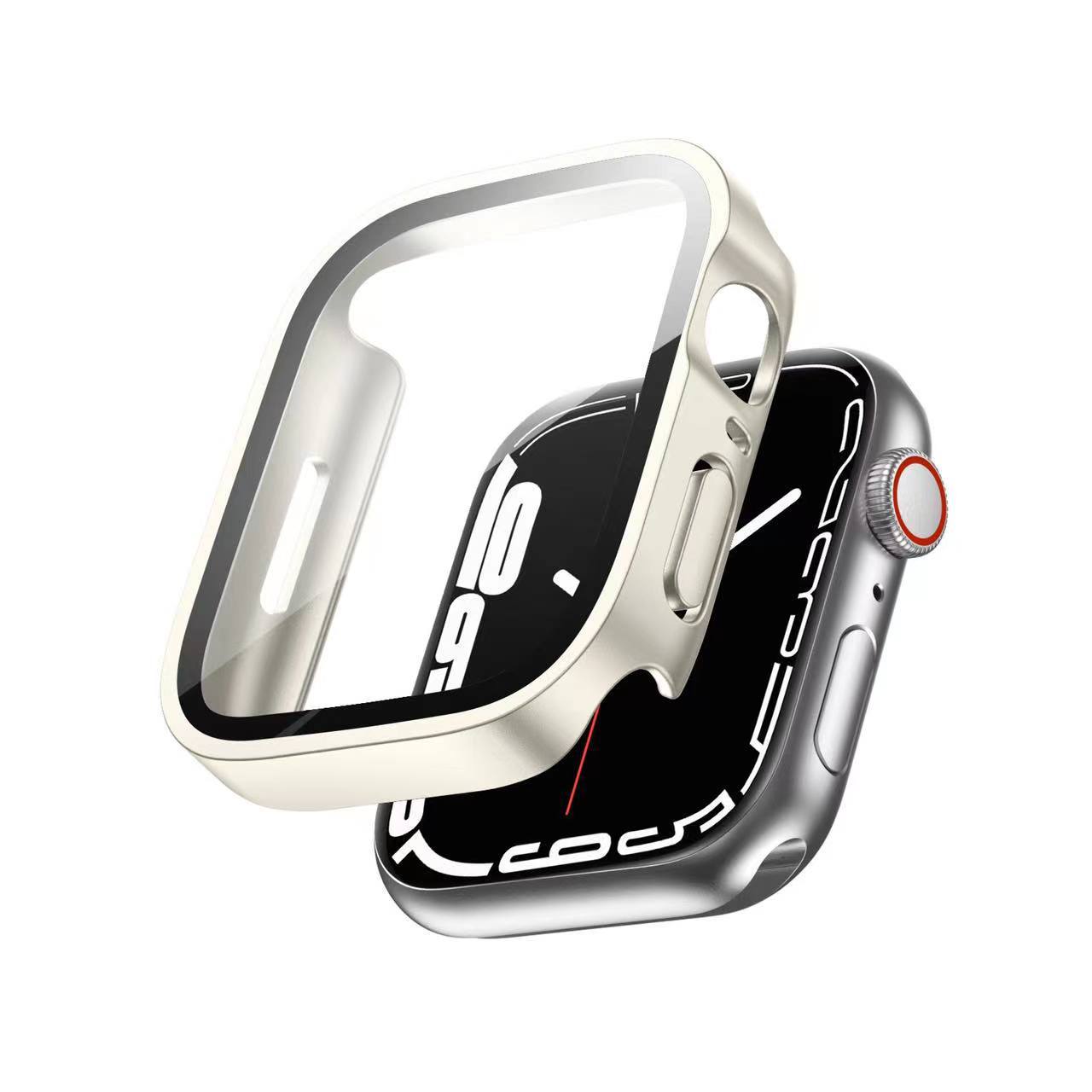 Suitable for Apple Waterproof Case Iwatch11 46mm Case Electroplated Integrated Ultra Protective Case Matte Dustproof Model