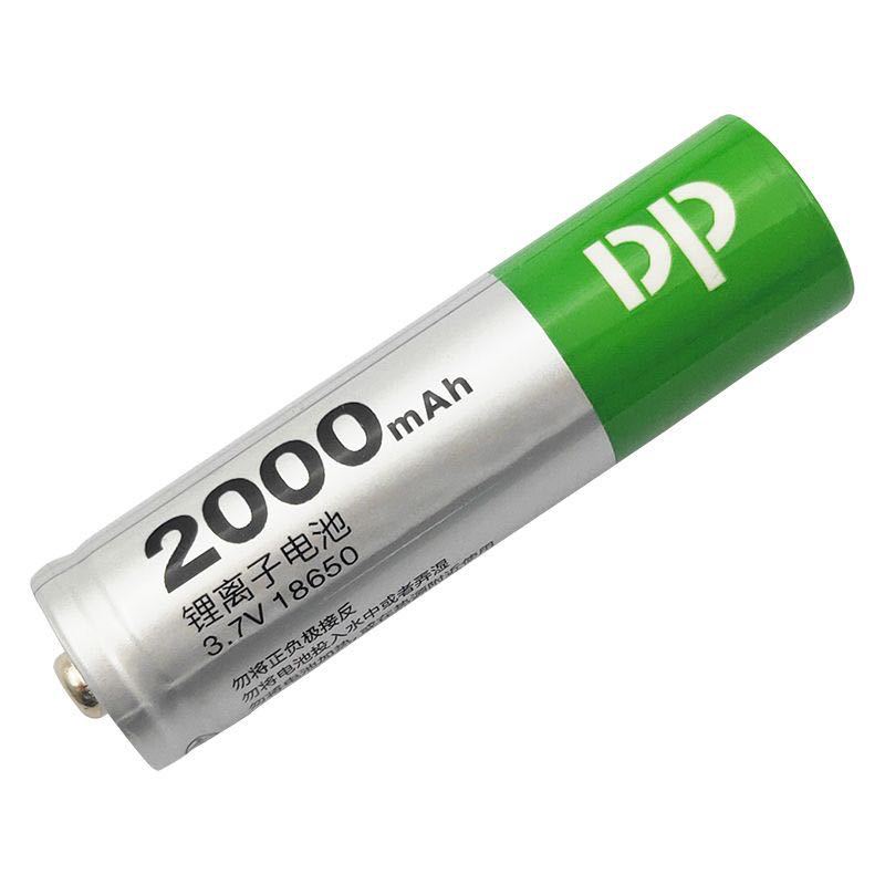 Jiuliang 18650 Lithium Battery Desk Lamp Electric Mosquito Swatter Flashlight Rechargeable Battery 3.7V Rechargeable Battery Cycle Life