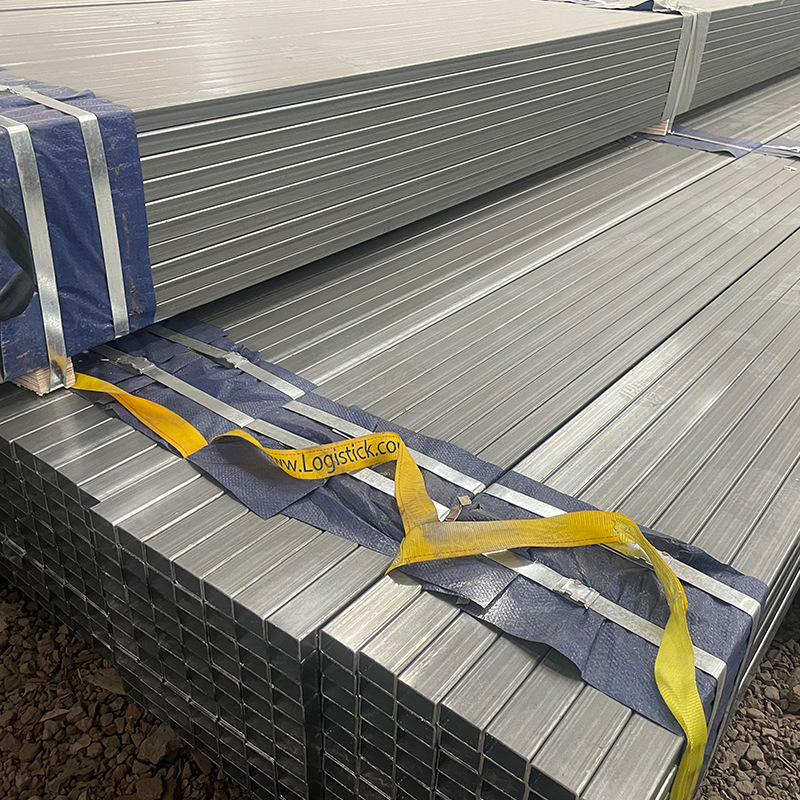 Sun Room Column 275g Zinc Aluminum Magnesium Square Tube S350 Cut 40*40 Zinc Aluminum Magnesium Rectangular Tube in Stock