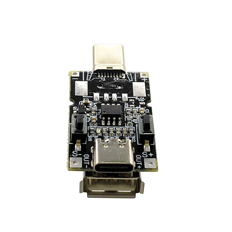 Type-C Male and Female Fast Charging Qc2/3.0 Decoy Module Boost Trigger Motherboard 9V12V20V Adjustable Power Supply