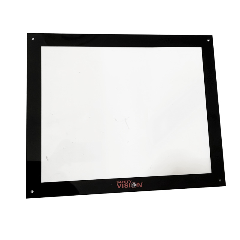 Acrylic window panel pvc key membrane switch PC control panel light transmissive key touch panel