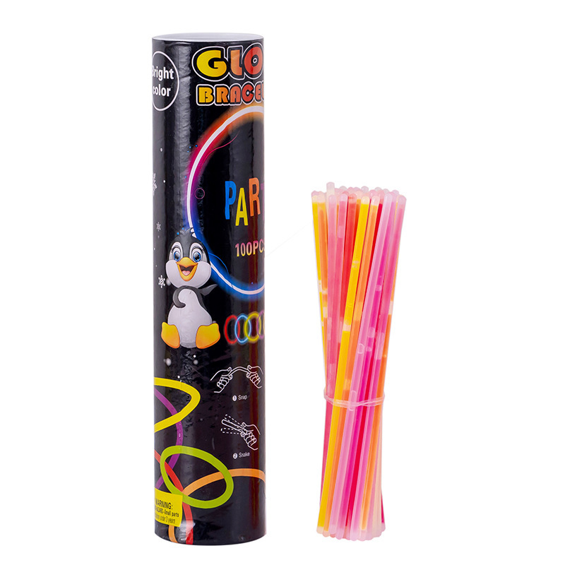 Fluorescent Stick Glow Stick Light Stick Luminous Concert Party Toy with Connector for Night Market Stalls