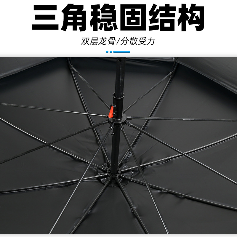Famous Company Fishing Gear, Fishing Umbrella, Large Fishing Umbrella, Fishing Parasol, New Universal Crutch Umbrella, Vinyl Sun Protection Fishing Umbrella, Fishing Box
