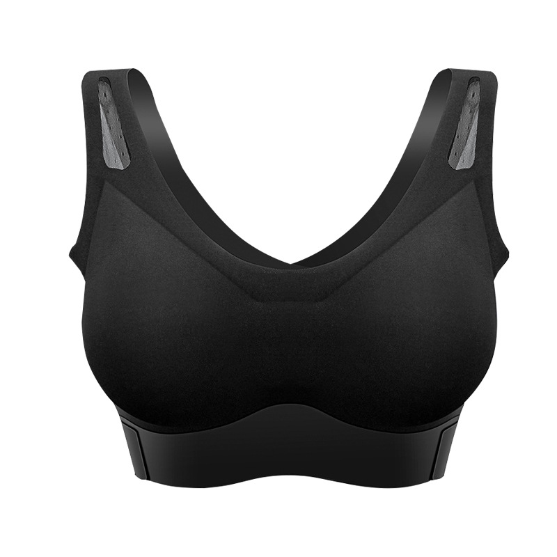 Cross-Border Hot-Selling Rechargeable Electric Breast Massager, Push-Up Back, Breast-Retracting Massage Underwear, Bra Massager