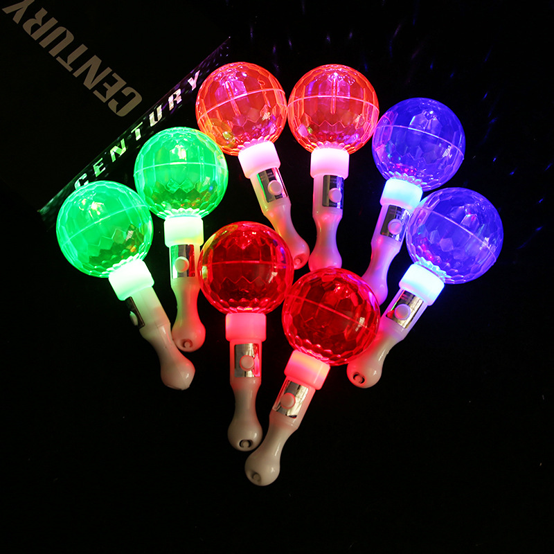 New Concert light stick support stick KTV atmosphere cheer flash stick graduation party luminous ball stick