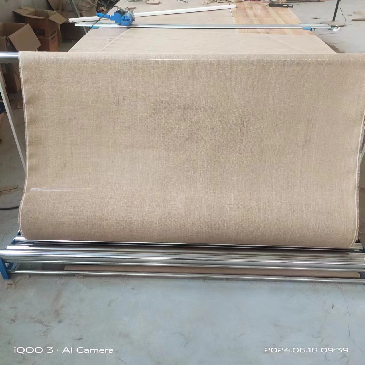 Linen Fabric Thickeneded Jute Retro Decorative Background Cloth Handmade DIY Tablecloth Old Coarse Cloth Sack Cloth Chinese Style