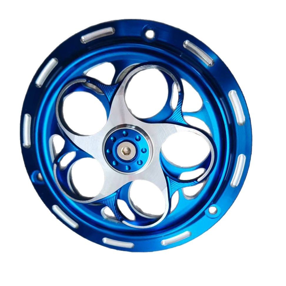 Cross-border Southeast Asia Motorcycle Parts Refitting Radiator Fan Cover Rotating Heat Dissipation Decorative Fan Blade Cover Manufacturers