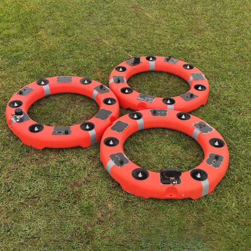 Emergency flood control one-button return remote control lifebuoy buoyancy ≥ 273N endurance ≥ 93min