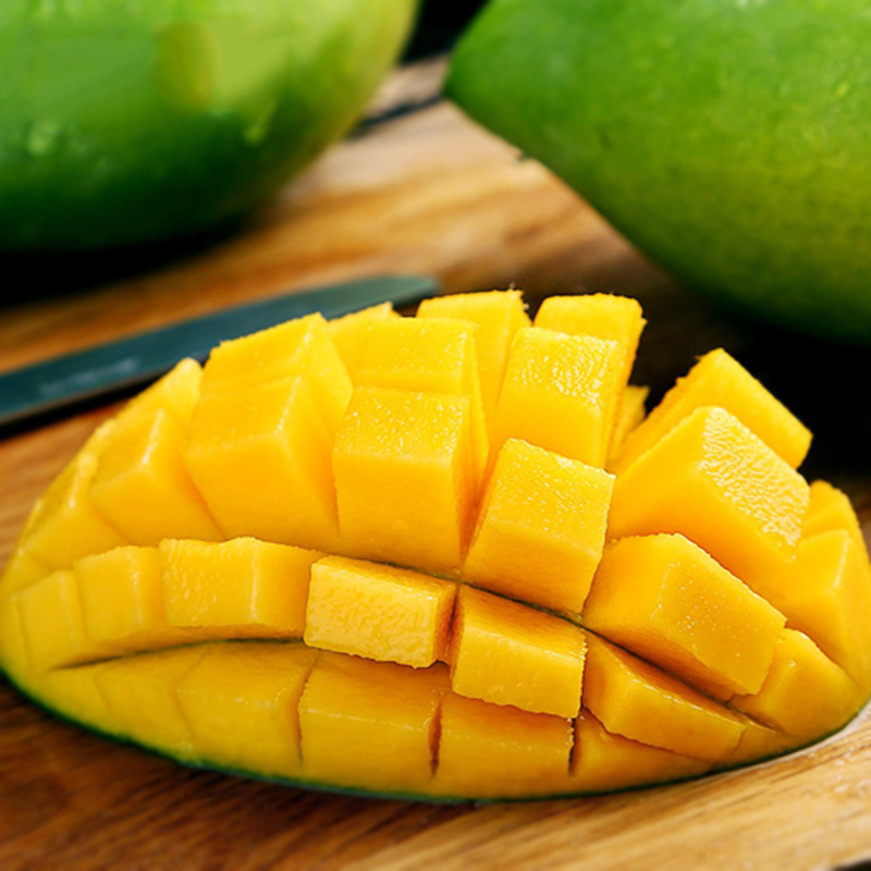 [First-Class Fruit] Sichuan Panzhihua Kate Mangdai 2.5kg Sweet and Glutinous Big-Faced Mango Fresh Fruit Gift Box