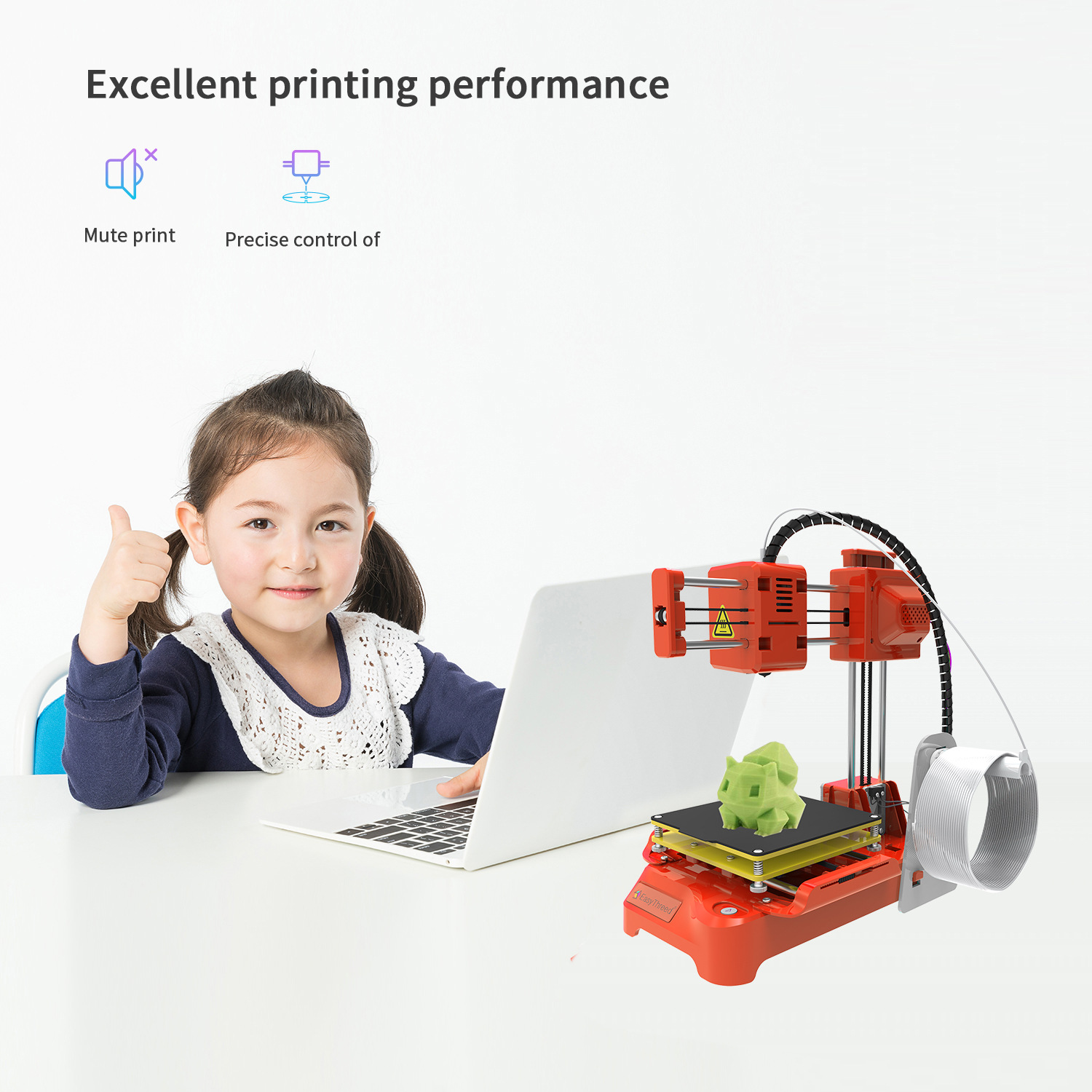 Can be Europe, America, Brazil, Russia overseas warehouse on behalf of the desktop portable students and children entry 3D printer K7