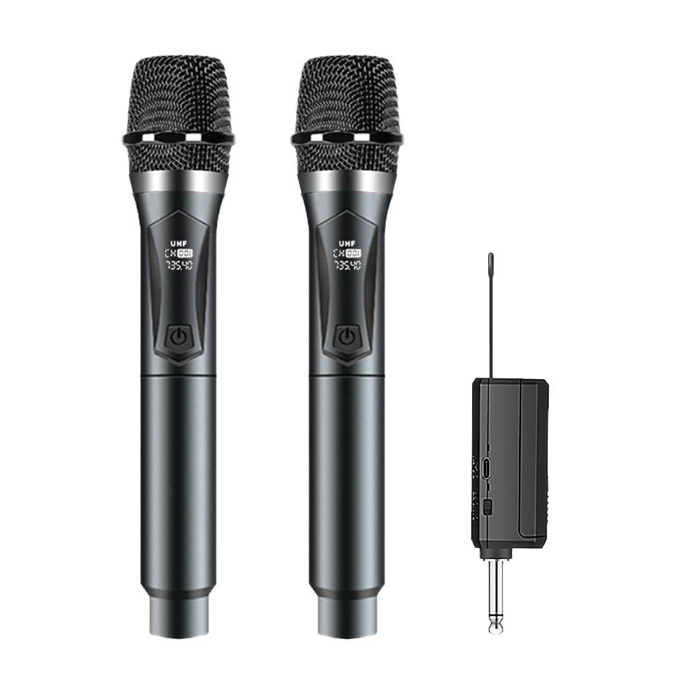 Cross-border U-segment wireless microphone family singing K-song stage sound KTV large volume professional handheld wireless microphone