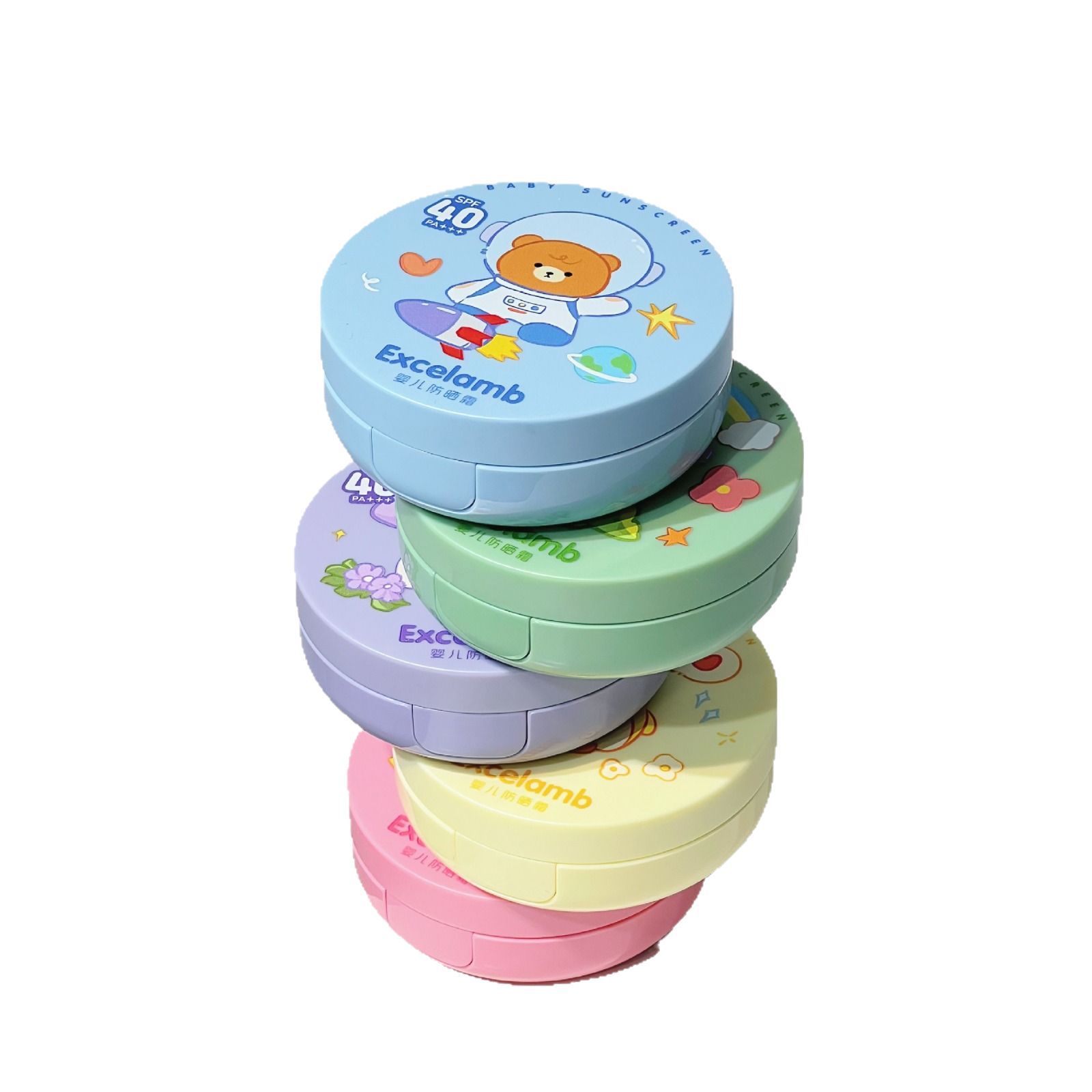 Royal Baby New Baby Sunscreen Children's Sunscreen Air Cushion Baby Special Refreshing and Mild Physical Sunscreen