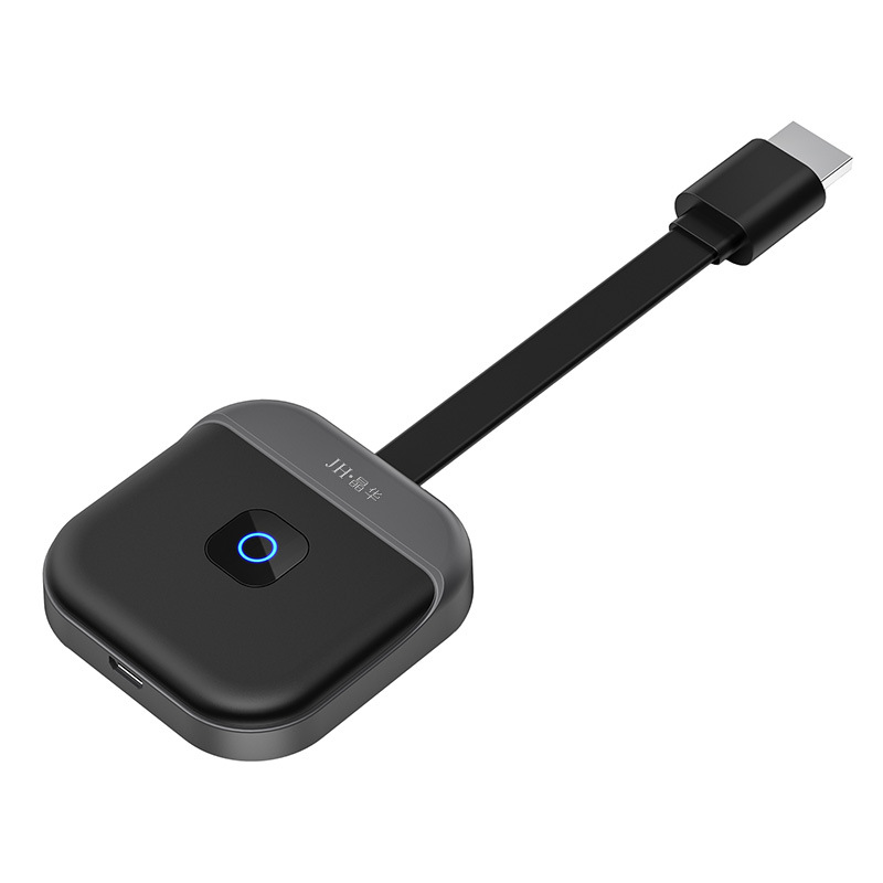 Jinghua Mobile Phone Wireless Screen Projector HDMI Audio and Video Same-Screen Transmitter 1080 High-Definition Dual-Band Computer Connected to Tv