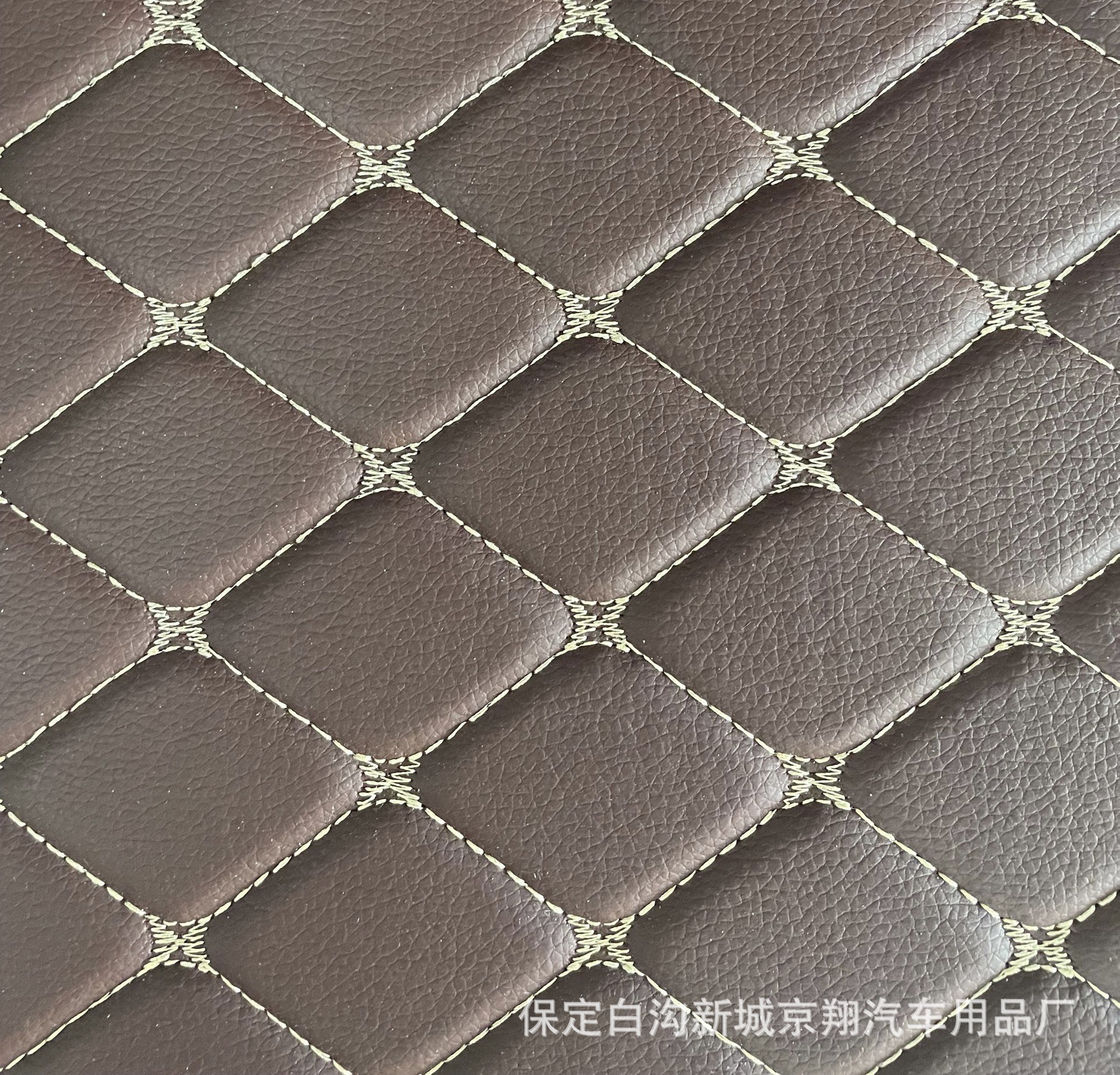 Small litchi car mat coil manufacturers wholesale leather sponge environmental protection xpe car supplies