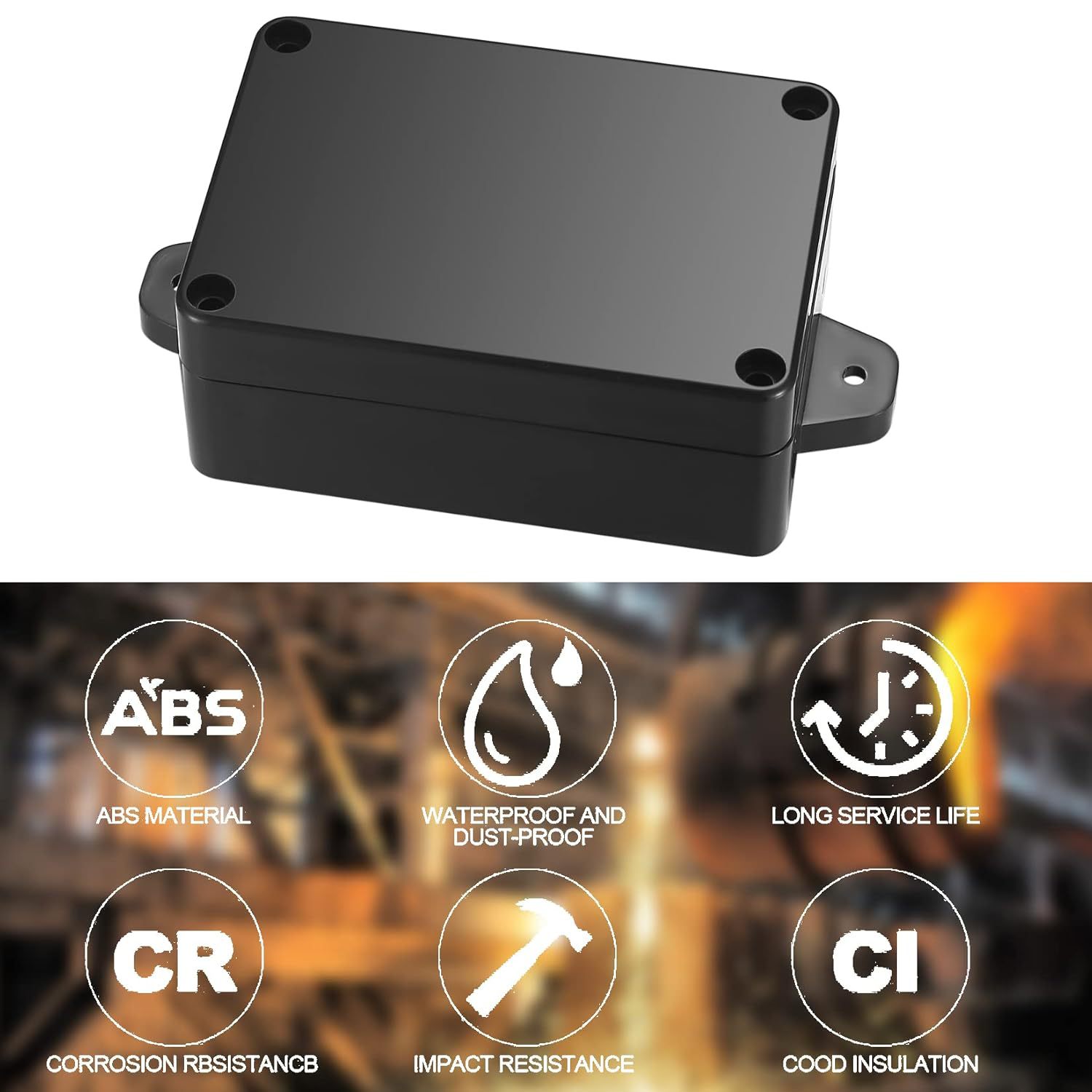 4 Stück Abzweigdose Wasserdicht Ip65, Verteilerdose Außen,