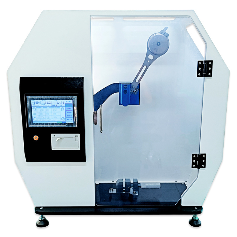 Digital Display Cantilever Beam Simple Beam Pendulum Impact Tester Plastic Pipe Film Ceramic Impact Strength Tester