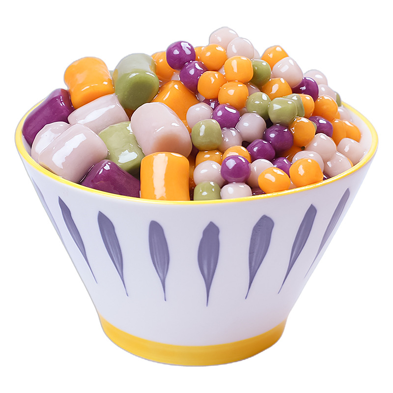 Dai Yao big taro round finished product fresh taro fairy handmade soup round small balls dessert milk tea shop special factory commercial wholesale