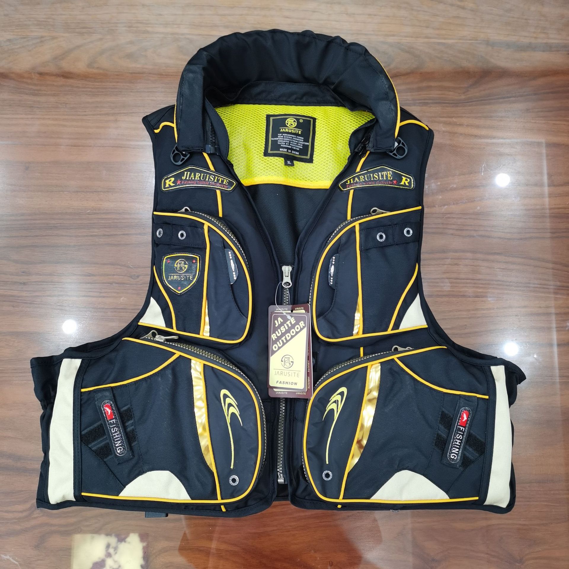 Cross-border wholesale sea fishing life jacket fishing suit adult multi-pocket fishing vest sanda fishing suit portable fishing vest