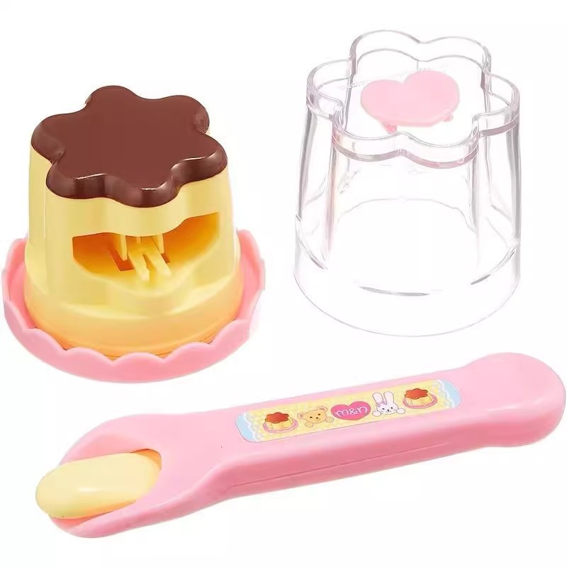 Strawberry Pudding Feeding Toy Pudding Set Food Feeding Toy Play House Toy Children's Day Dew