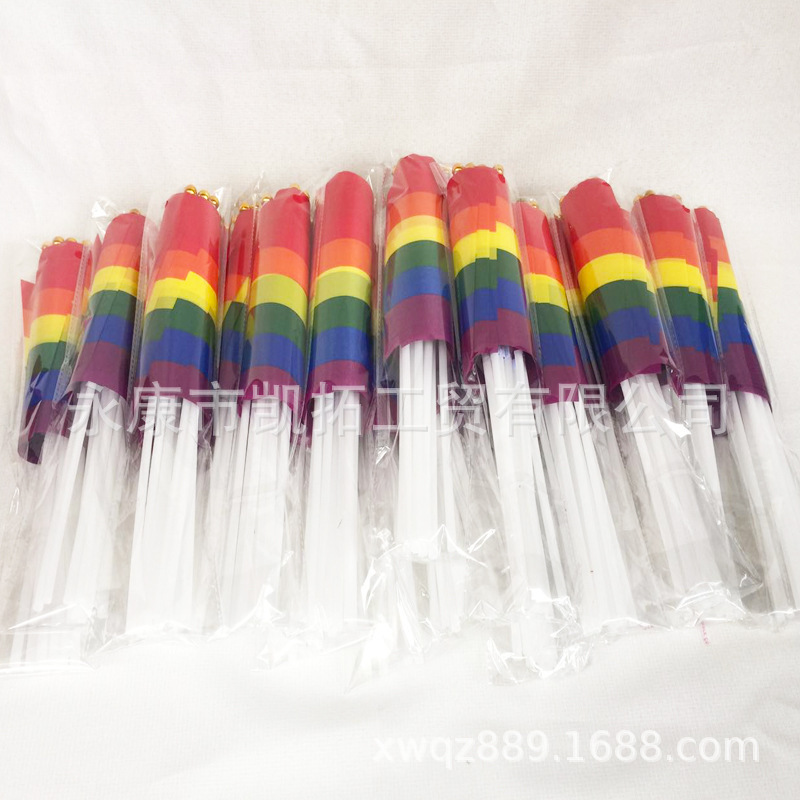 [Flag Factory] 14*21 American hand-waved flag small flag Independence Day hand-waved flag small American flag