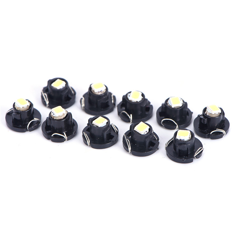 Car LED light instrument light T3 1210 1SMD Motorcycle LED bulb T4.2 T4.7 12v White Light