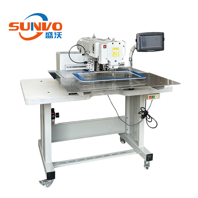 3020 Computer Pattern Machine Fully Automatic Shoe Luggage Velcro Industrial Sewing Machine Direct Drive Computer Pattern Machine