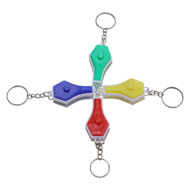 Ring small lamp anti-blue light test lamp test glasses lens blue light easy to carry test card glasses accessories